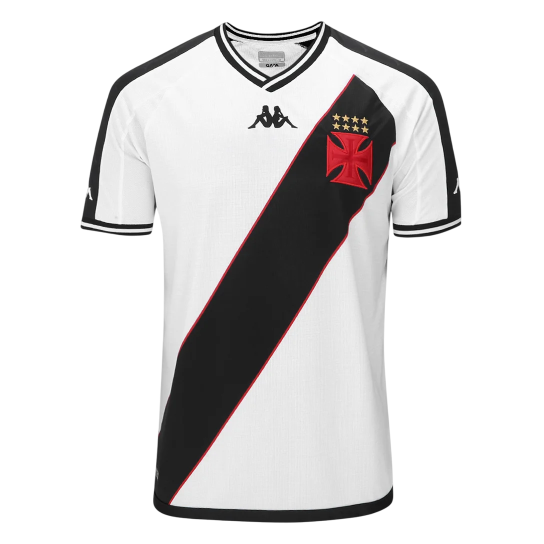 Camisa Vasco II 24/25 - Branca e Preta