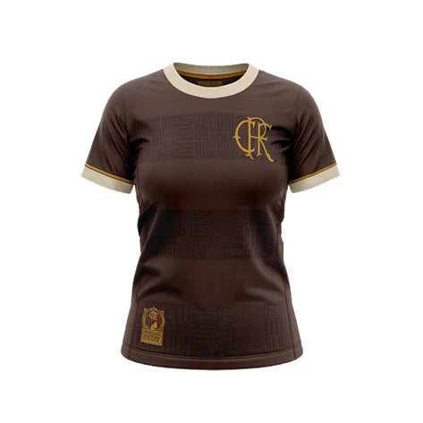 Camisa Flamengo Feminina Consciência Negra 24/25 - Marrom