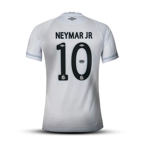 Camisa Santos I 25/26 Branca - NEYMAR JR 10